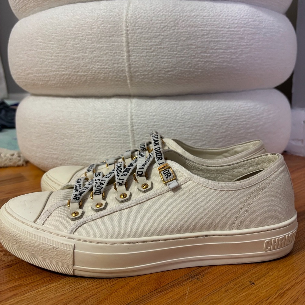CANVAS Christian Dior shoes size 40 - Picture 2 of 6